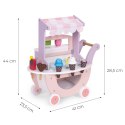 DREWNIANY WÓZEK LODZIARNIA DLA DZIECI SKLEP 12 EL ECOTOYS
