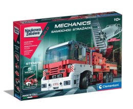 Naukowa Zabawa Klocki Laboratorium Mechaniki Samochód Strażacki Język Polski Clementoni 50728