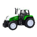Traktor Rolniczy Farmerski Z Przyczepą Mieszalnik Paszy Zielony