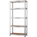 Regał Magazynowy Metalowy Do Piwnicy Garażu 5 Półek max 875 kg 70x30x150