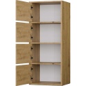 Komoda Szafka 4 Półki Drzwi do salonu Tip-On Artisan LAMA 50x119x40 cm