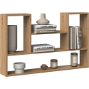 Półka Wisząca Ścienna Na Książki Regał Do Salonu Artisan 100x60x16 Diego 7P