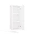 Szafka Łazienkowa Wisząca Biała Do Łazienki 3 Półki Wąska 35x67x30 Kate