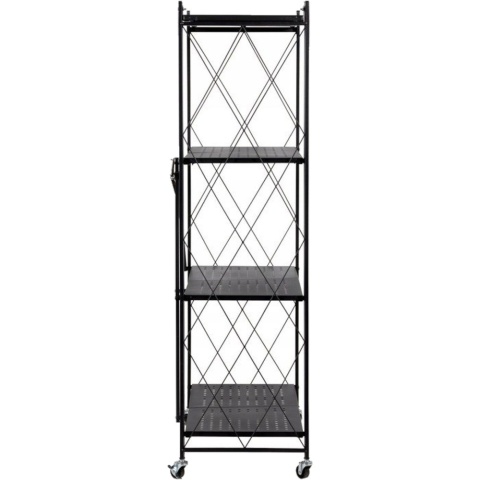 Regał Magazynowy Metalowy Składany Do Spiżarni Piwnicy 4 Półki 72x34x127