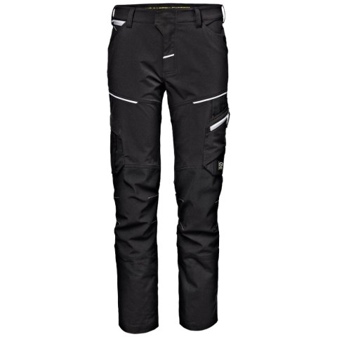 SPODNIE DO PASA SIR GEMINI GUARD, CZARNE, ROZMIAR 52