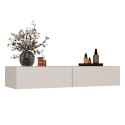 Toaletka Kosmetyczna z 2 Szufladami Konsola Wisząca Kaszmir Gaja 110x40 cm
