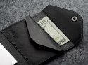 Portfel PORTER Go Pularys Skóra Nomad czarny 6,5x10x2,5 cm