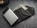 Portfel PORTER Go Pularys Skóra Nomad czarny 6,5x10x2,5 cm