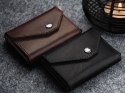 Portfel PORTER Go Pularys Skóra Nomad czarny 6,5x10x2,5 cm