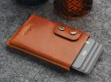 Portfel FUNKY Pularys Skóra Nomad koniak 7x10x2 cm