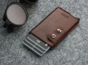 Portfel FUNKY Pularys Skóra Nomad brązowy 7x10x2 cm