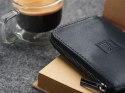 Portfel OLDTIMER SLIM Pularys Skóra Nomad granatowy 10,5x7 cm