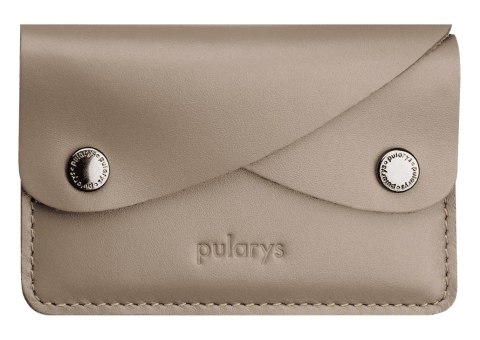 Portfel RETRO Pularys Skóra Italia caffe latte 10x7x0,5 cm