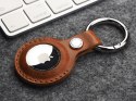 Brelok na AirTag Pularys Skóra Nomad koniak 9,2x4,4 cm