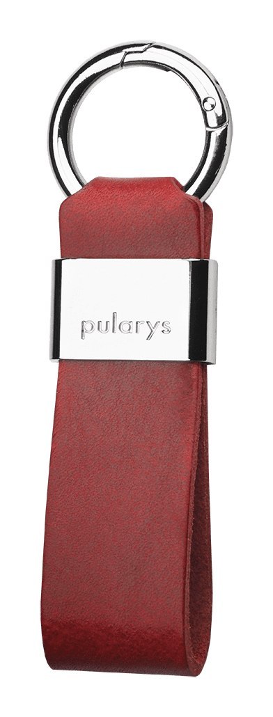 Brelok Pularys Skóra Nomad Czerwony 3,5x11,9 cm