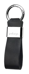 Brelok Pularys Skóra Nomad czarny 3,5x11,9 cm