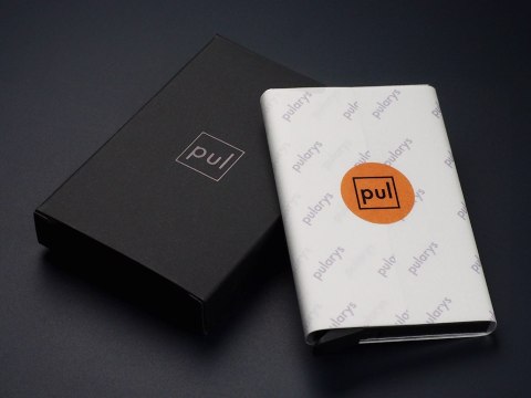 Etui na karty kredytowe RFID ZEN "IN THE FJORDS" Pularys Aluminium granatowy 6x9,5x1 cm