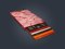 Etui na karty kredytowe RFID ZEN "POPPIES" Pularys Aluminium Czerwony 6x9,5x1 cm