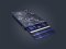 Etui na karty kredytowe RFID ZEN "STARDUST" Pularys Aluminium granatowy 6x9,5x1 cm
