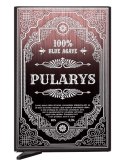 Etui na karty kredytowe RFID ZEN "TEQUILA" Pularys Aluminium szczotkowane brązowy 6x9,5x1 cm