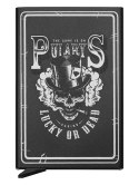 Etui na karty kredytowe RFID ZEN "THE GAME" Pularys Aluminium czarny 6x9,5x1 cm