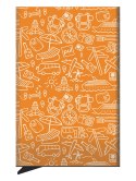Etui na karty kredytowe RFID ZEN "VACATION" Pularys Aluminium pomarańczowy 6x9,5x1 cm