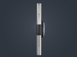 Etui na karty kredytowe RFID ZEN z uchwytem na AirTag Pularys Aluminium, Plastik Srebrny 6x9,5x1 cm