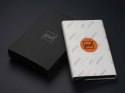 Etui na karty kredytowe RFID ZEN z uchwytem na AirTag Pularys Aluminium szczotkowane czarny 6x9,5x1 cm