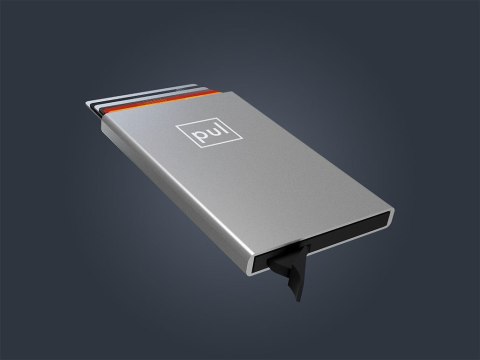 Etui na karty kredytowe RFID ZEN Pularys Aluminium Srebrny 6x9,5x1 cm