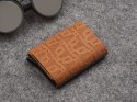 Portfel BOSTO - NATIVE Decor Pularys Nomad koniak 7x9,5x2 cm
