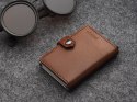 Portfel EASY WALLET for AirTag Pularys Skóra Nomad brązowy 6,5x9,5x2,5 cm