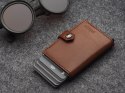 Portfel EASY WALLET Pularys Skóra Nomad brązowy 6,5x9,5x2,5 cm