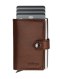 Portfel EASY WALLET Pularys Skóra Nomad brązowy 6,5x9,5x2,5 cm