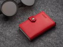 Portfel EASY WALLET Pularys Skóra Nomad Czerwony 6,5x9,5x2,5 cm