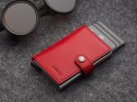 Portfel EASY WALLET Pularys Skóra Nomad Czerwony 6,5x9,5x2,5 cm