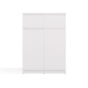 Komoda Biała z Szufladami Szafka Do Salonu Sypialni 97x70x39,5 Lilia 2S-2DD