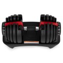 Hantel regulowany żeliwny z podstawką obciążenie 2,5-24 kg ModernHome