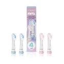 Vitammy NOVA Zestaw końcówek do szczoteczki sonicznej dla dzieci od 3 do 6 lat, 4 szt