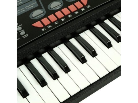 Keyboard Organy 54 Klawisze Zasilacz Mikrofon Mk-632