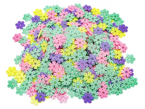 Klocki Konstrukcyjne, Rzepy, Kreatywne Rzepki Czepki Płatki Śniegu Ok. 2500 Sztuk 3,1cm