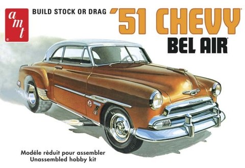 Model Plastikowy Do Sklejania Amt 1951 Chevy Bel Air