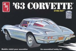 Model Plastikowy Do Sklejania Amt 1963 Chevy Corvette