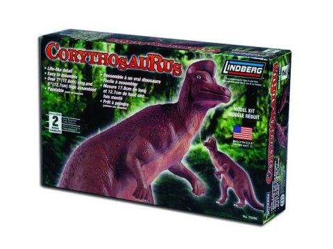 Model Plastikowy Do Sklejania Lindberg (Usa) Dinozaur Hadrosaurus/Corythosaurus