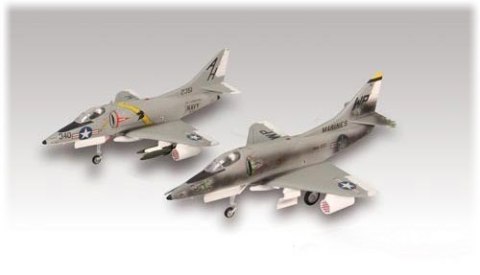 Model Plastikowy Do Sklejania Lindberg (Usa) Odrzutowiec A4d Skyhawk