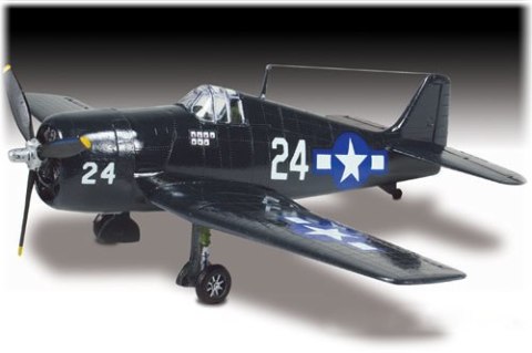 Model Plastikowy Do Sklejania Lindberg (Usa) Samolot F6f Hellcat