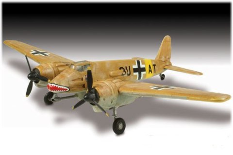 Model Plastikowy Do Sklejania Lindberg (Usa) Samolot Heinkel Ms-129b