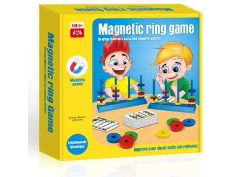 GRA LOGICZNA, ZRĘCZNOŚCIOWA MAGNETYCZNE OBRĘCZE