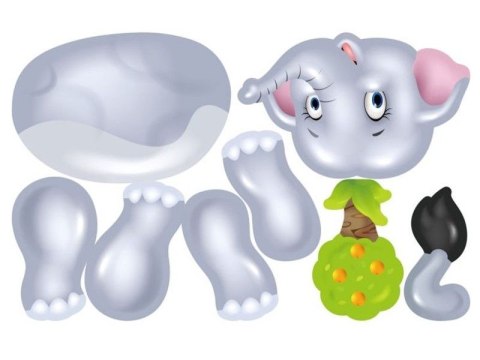 Kreatywna Mozaika Zoo W Walizce 198 El. Układanka 3d, Klocki, Wkrętarka Zestaw Konstrukcyjny