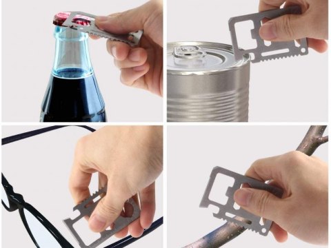 NARZĘDZIE WIELOFUNKCYJNE JAKEMY MULTITOOL 10W1 KOMBINERKI, NÓŻ, PIŁA, KARTA PRZEŻYCIA