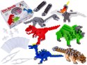PRASOWANKA, KORALIKI DO PRASOWANIA, ZESTAW DINOZAURY 3D 3000 SZTUK